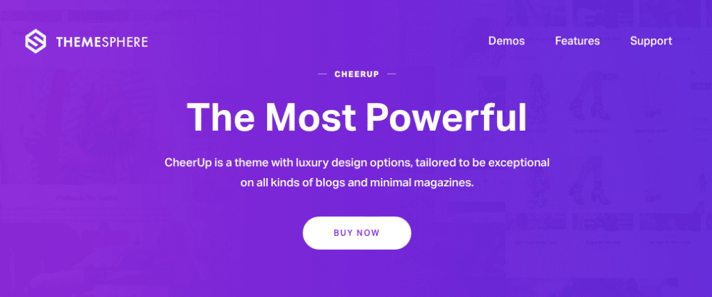 CheerUp WordPress 主题