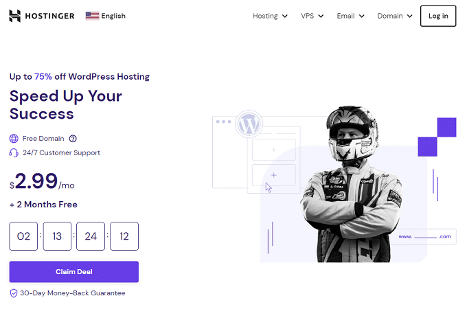 Hostinger WordPress 托管