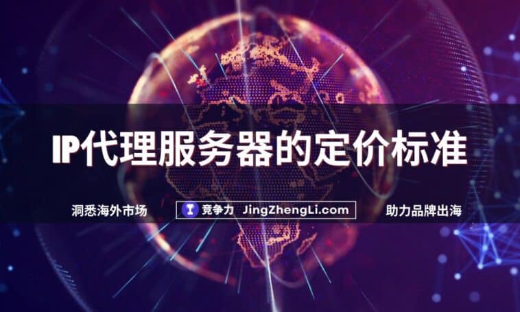 IP代理服务器的定价标准